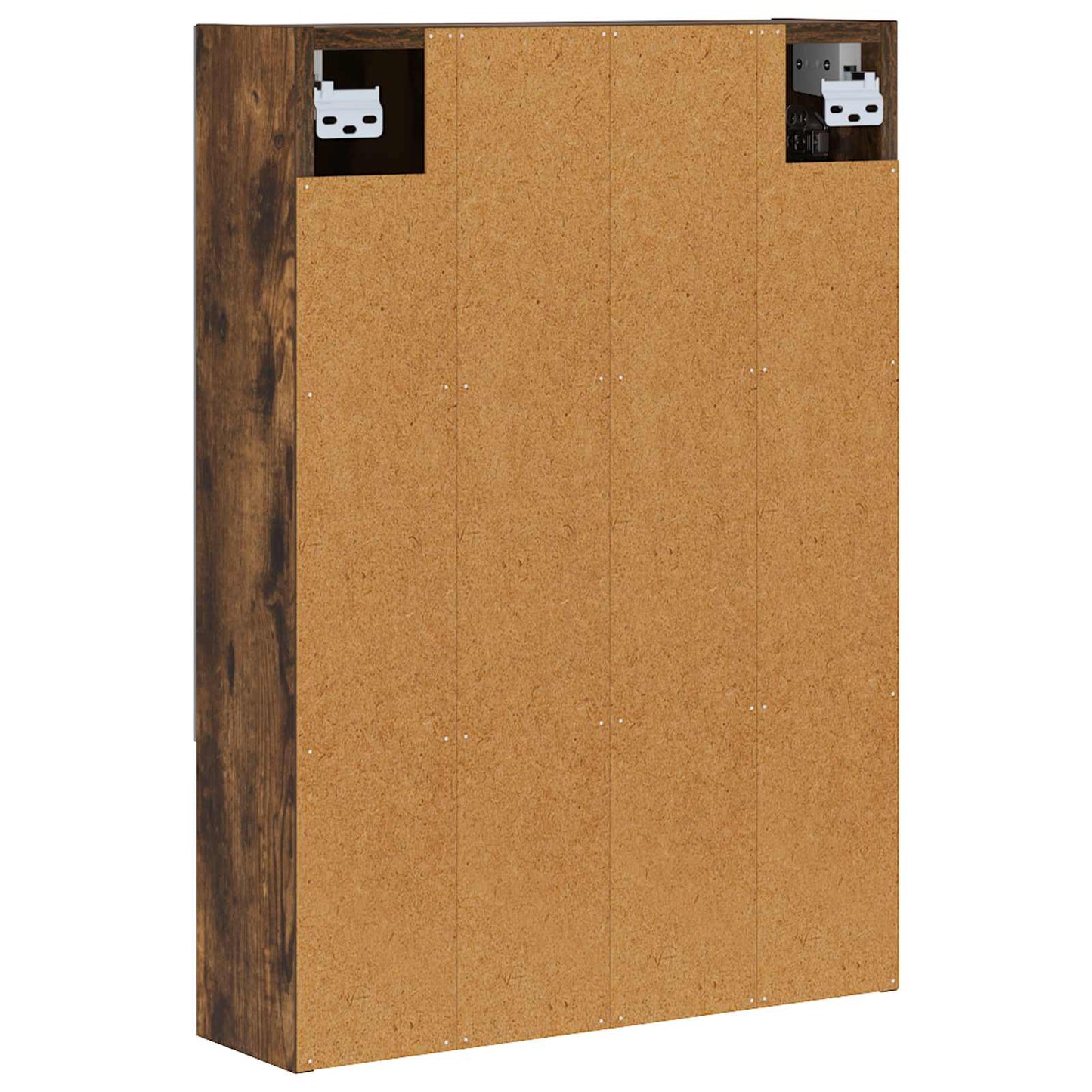 Bathroom Mirror Cabinet with Shelf Smoked Oak 50 x 14.5 x 70 cm