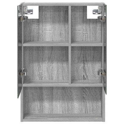 Bathroom Mirror Cabinet with Door Grey Sonoma 50 x 14.5 x 70 cm