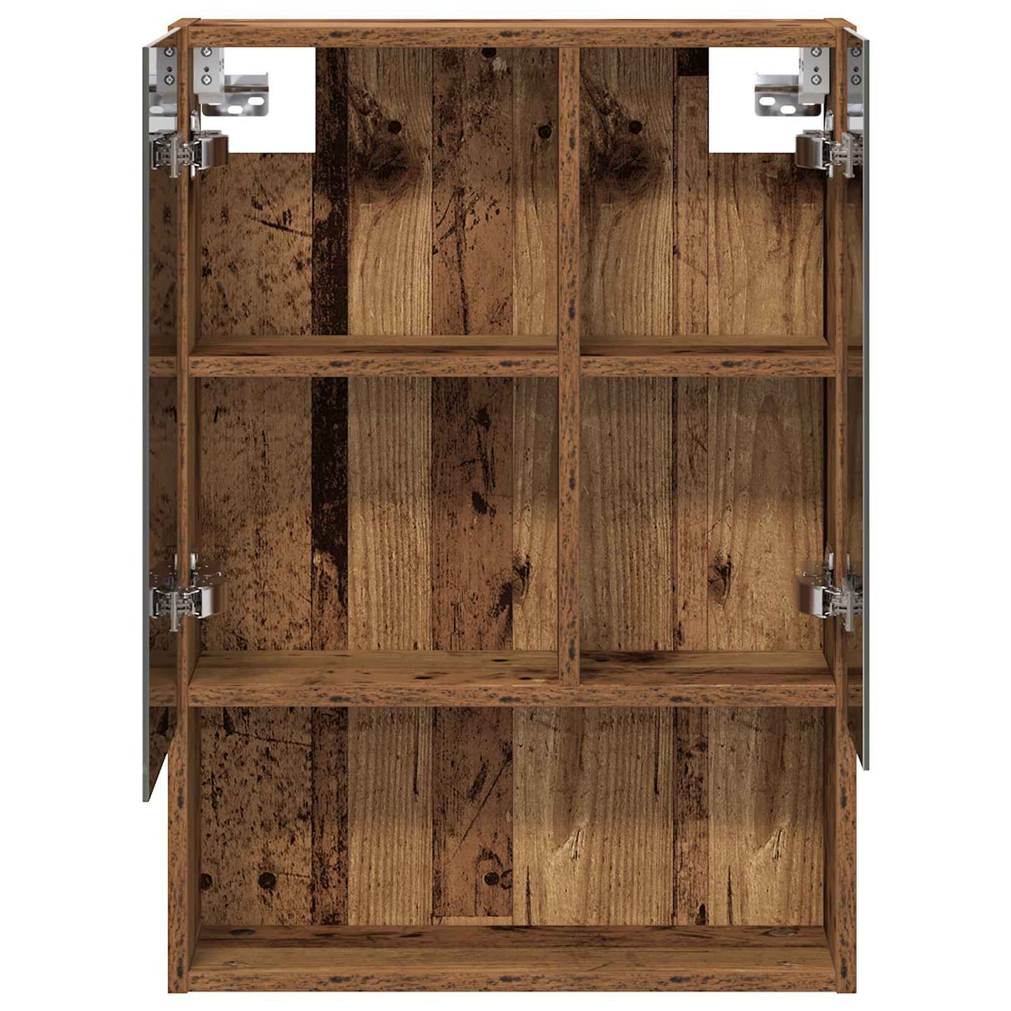 Bathroom Mirror Cabinet with Shelf Old Wood 50 x 14.5 x 70 cm