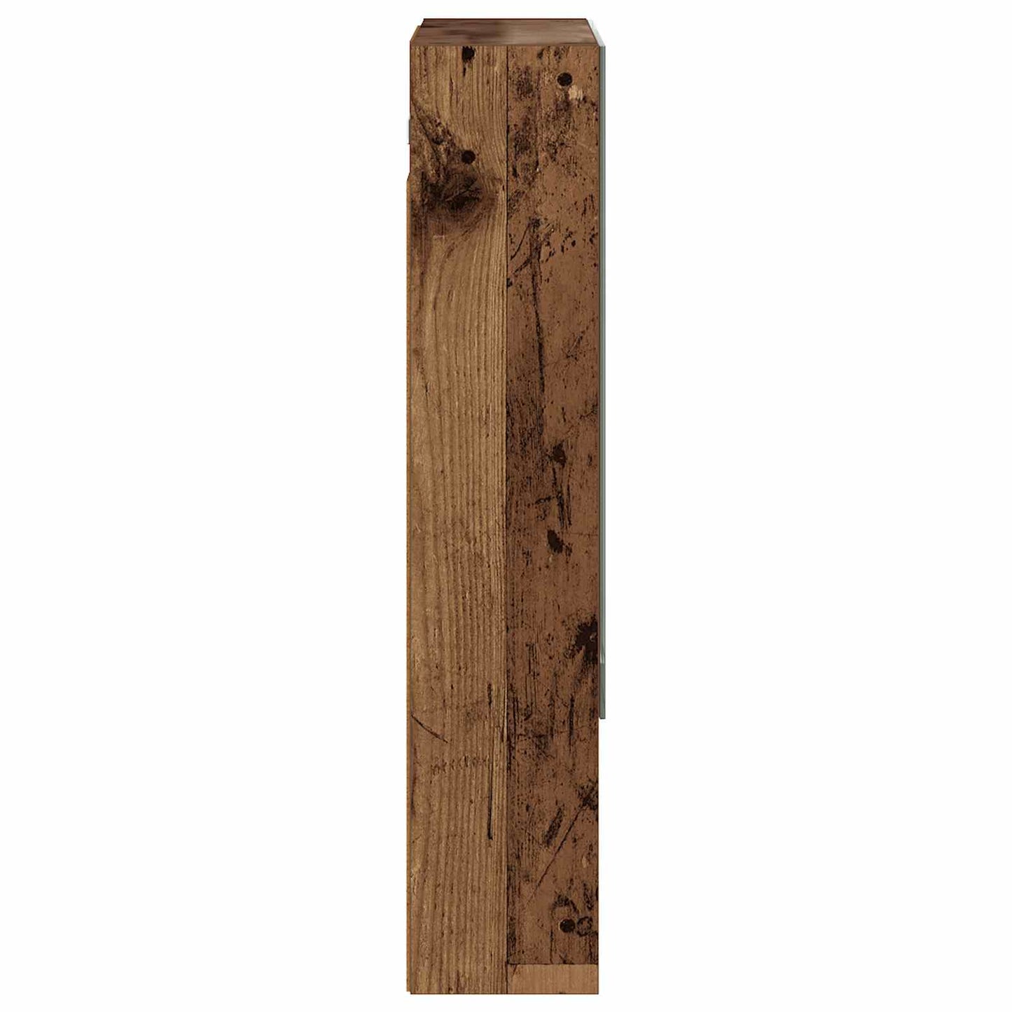 Bathroom Mirror Cabinet with Shelf Old Wood 50 x 14.5 x 70 cm