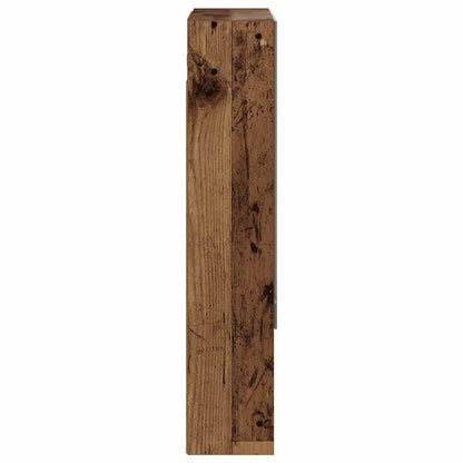 Bathroom Mirror Cabinet with Shelf Old Wood 50 x 14.5 x 70 cm