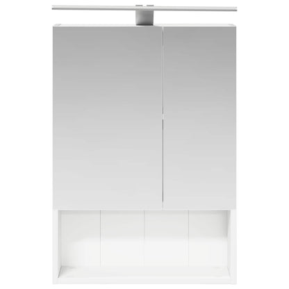 Bathroom Mirror Cabinet White 50 x 14.5 x 70 cm Engineered wood