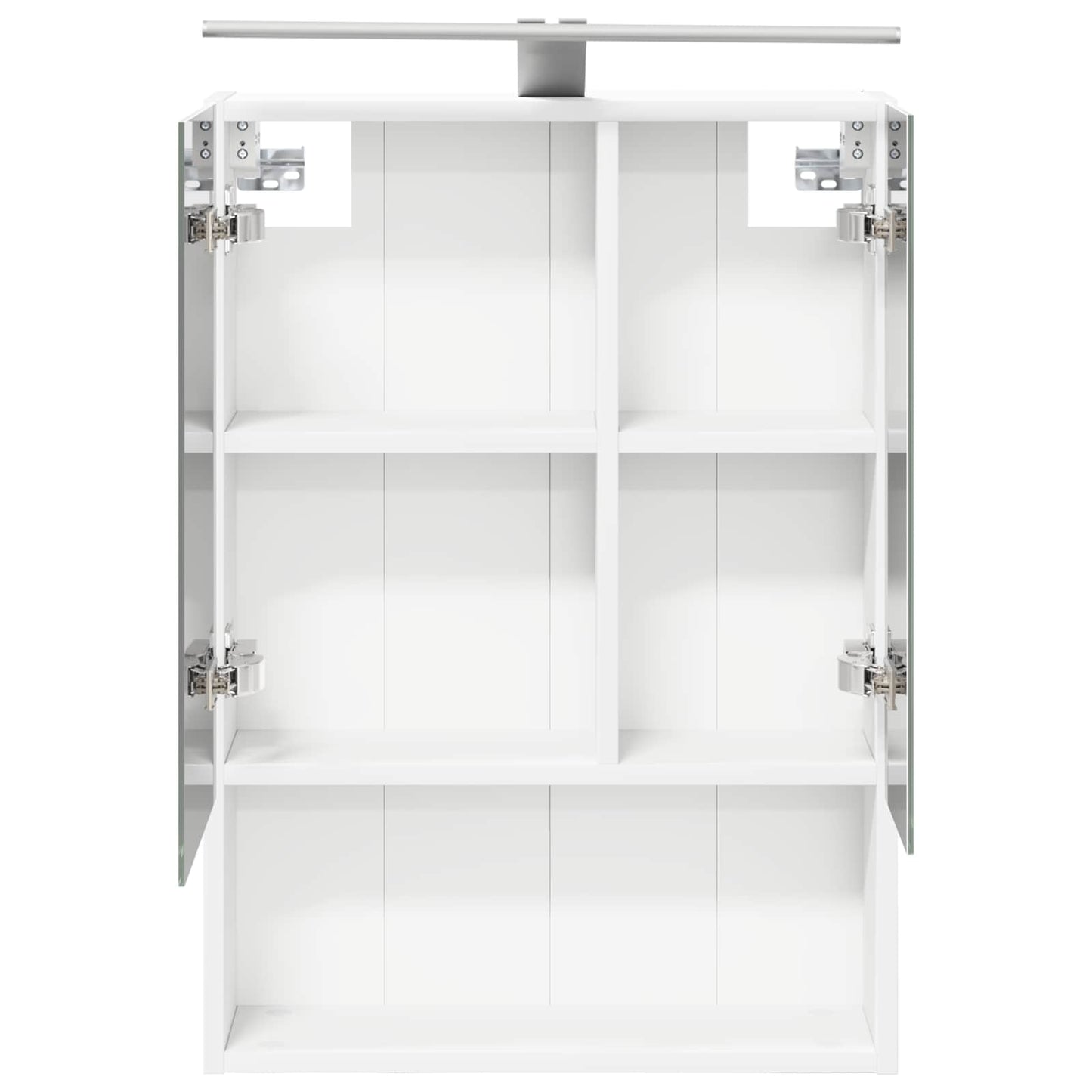 Bathroom Mirror Cabinet White 50 x 14.5 x 70 cm Engineered wood