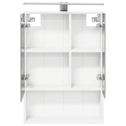 Bathroom Mirror Cabinet White 50 x 14.5 x 70 cm Engineered wood