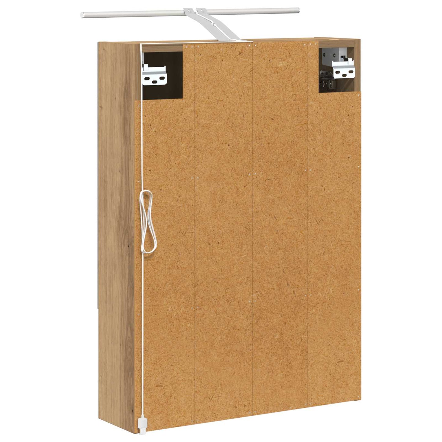 Bathroom Mirror Cabinet Artisian Oak 50 x 14.5 x 70 cm