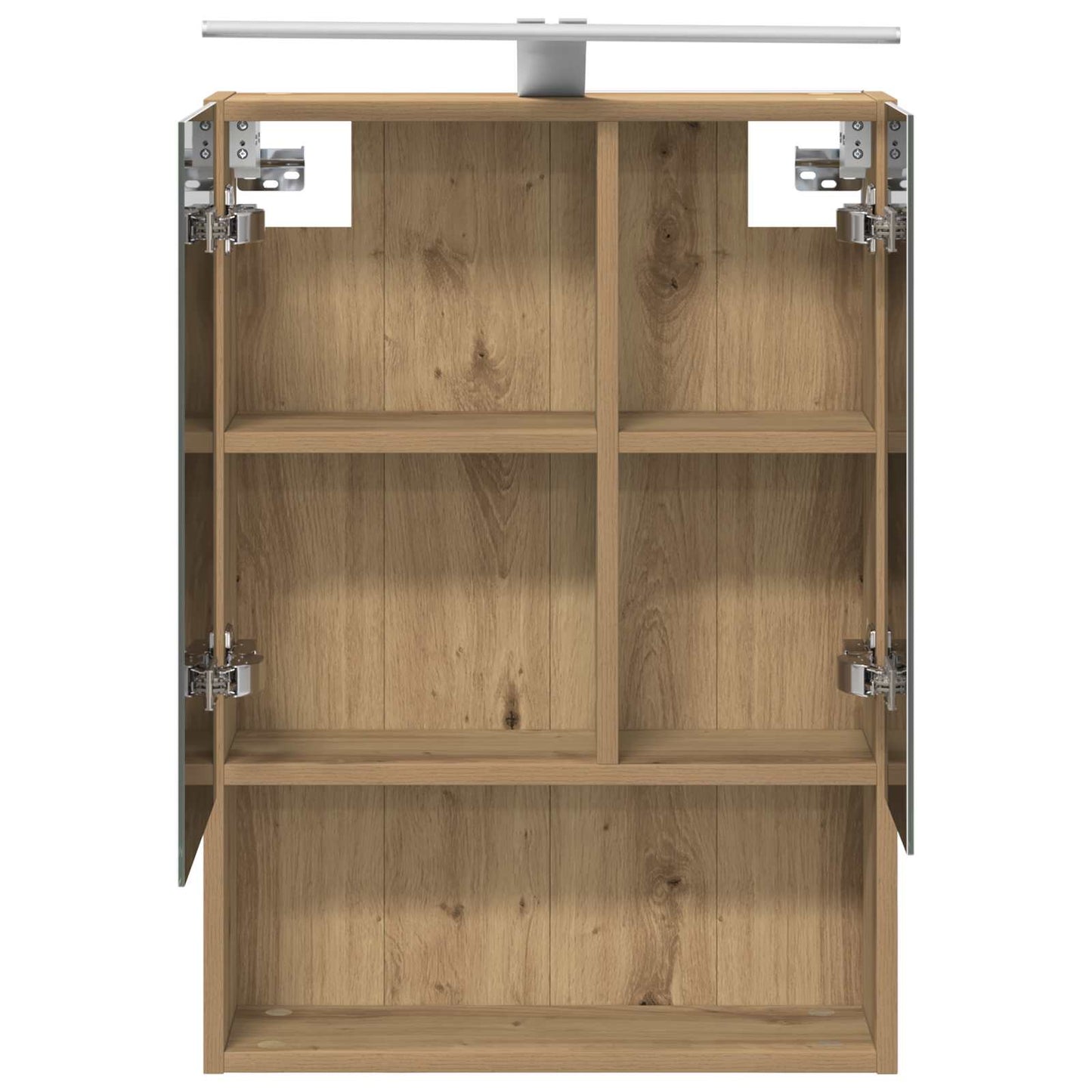 Bathroom Mirror Cabinet Artisian Oak 50 x 14.5 x 70 cm