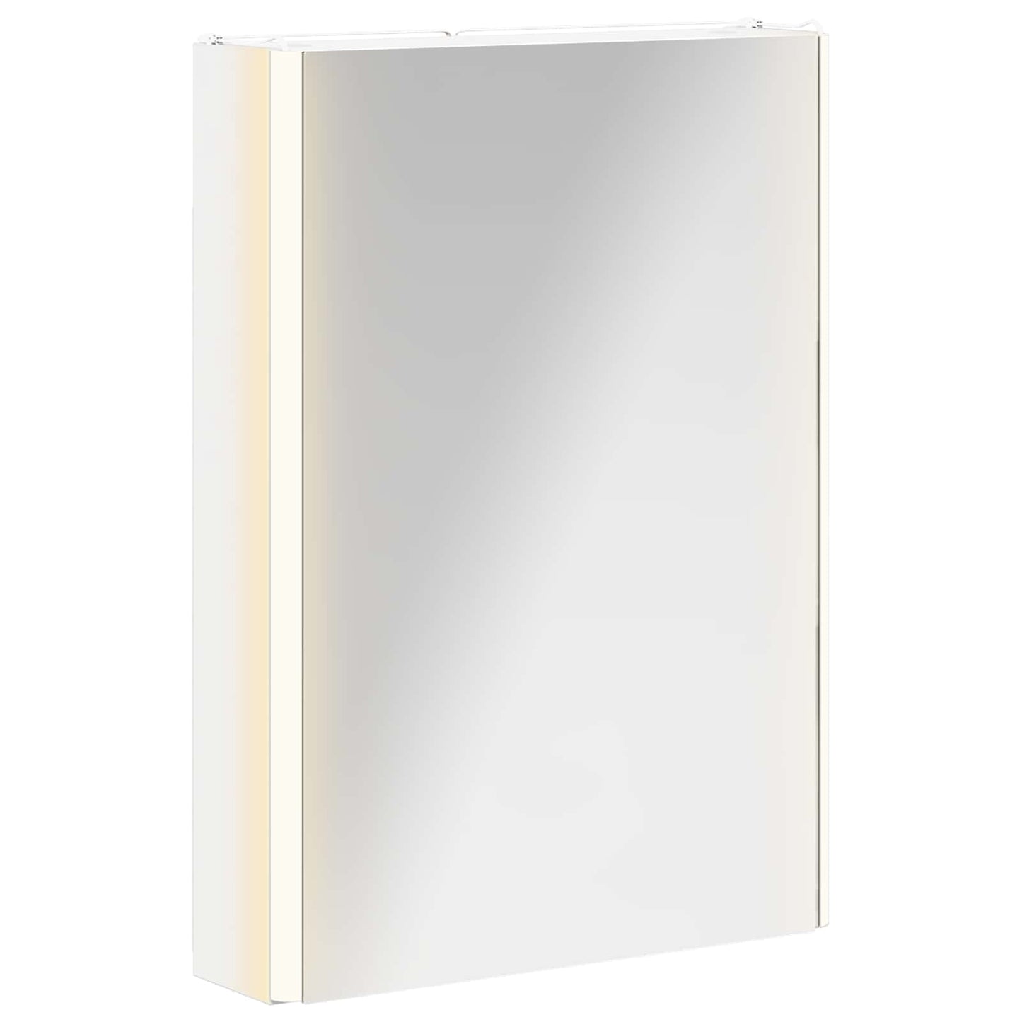 Bathroom Mirror Cabinet White 43 x 11.5 x 60.5 cm