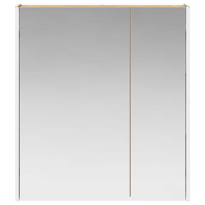 Bathroom Mirror Cabinet Artisian Oak 63.5 x 15.5 x 70 cm
