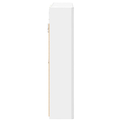 Bathroom Mirror Cabinet with Shelf White 73.5 x 15.5 x 70 cm