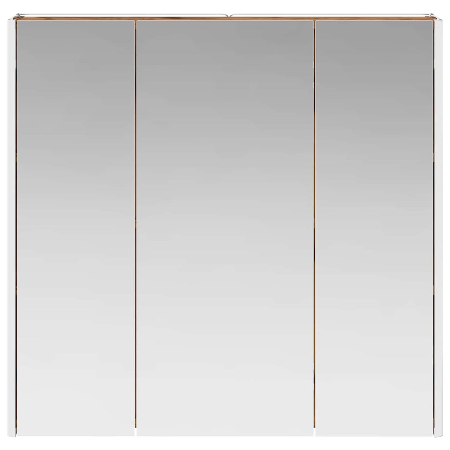 Bathroom Mirror Cabinet with Shelf Old Wood 73.5 x 15.5 x 70 cm