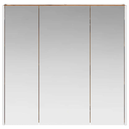 Bathroom Mirror Cabinet with Shelf Old Wood 73.5 x 15.5 x 70 cm