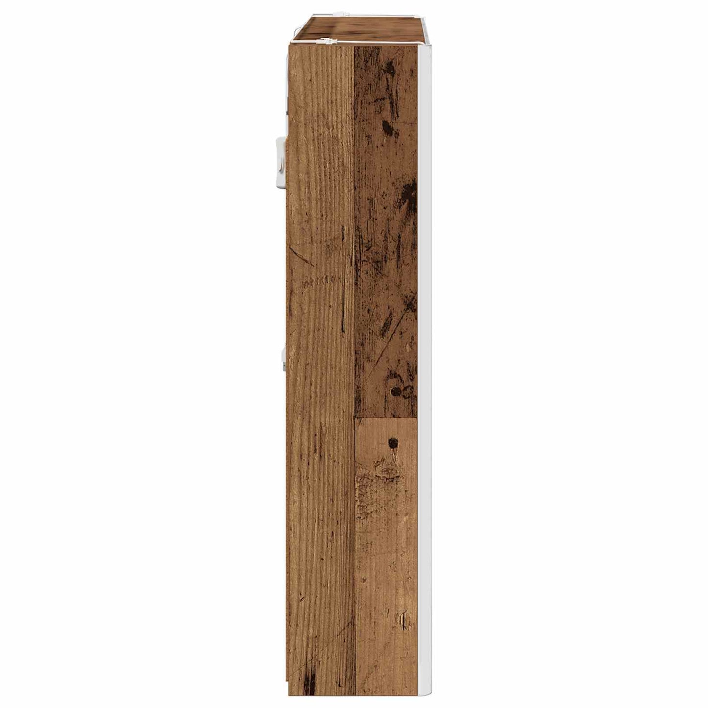 Bathroom Mirror Cabinet with Shelf Old Wood 73.5 x 15.5 x 70 cm