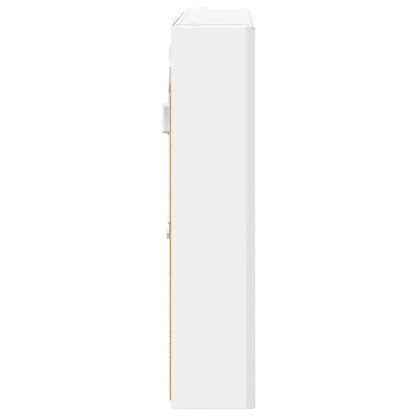 Bathroom Mirror Cabinet White 83.5 x 15.5 x 70 cm