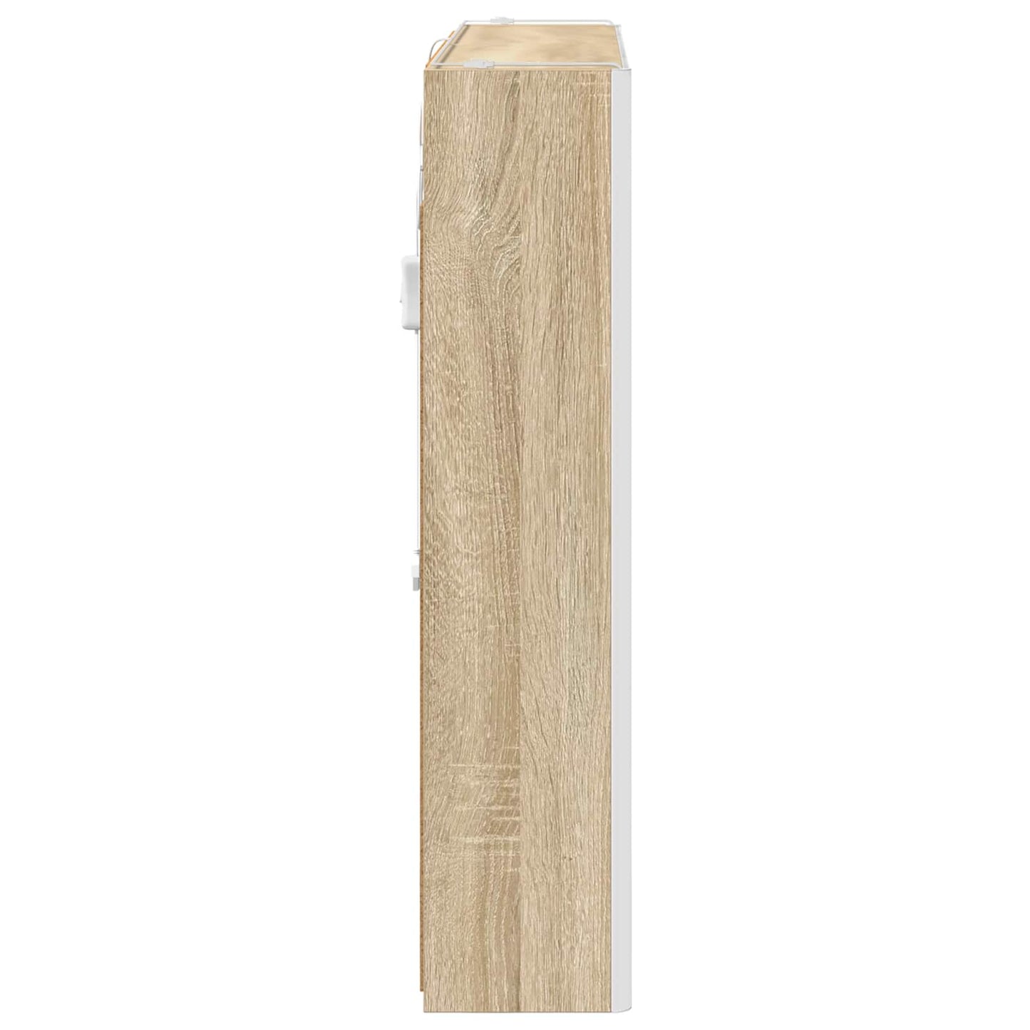 Bathroom Mirror Cabinet Sonoma Oak 83.5 x 15.5 x 70 cm