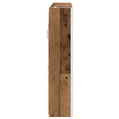 Bathroom Mirror Cabinet Old Wood 83.5 x 15.5 x 70 cm