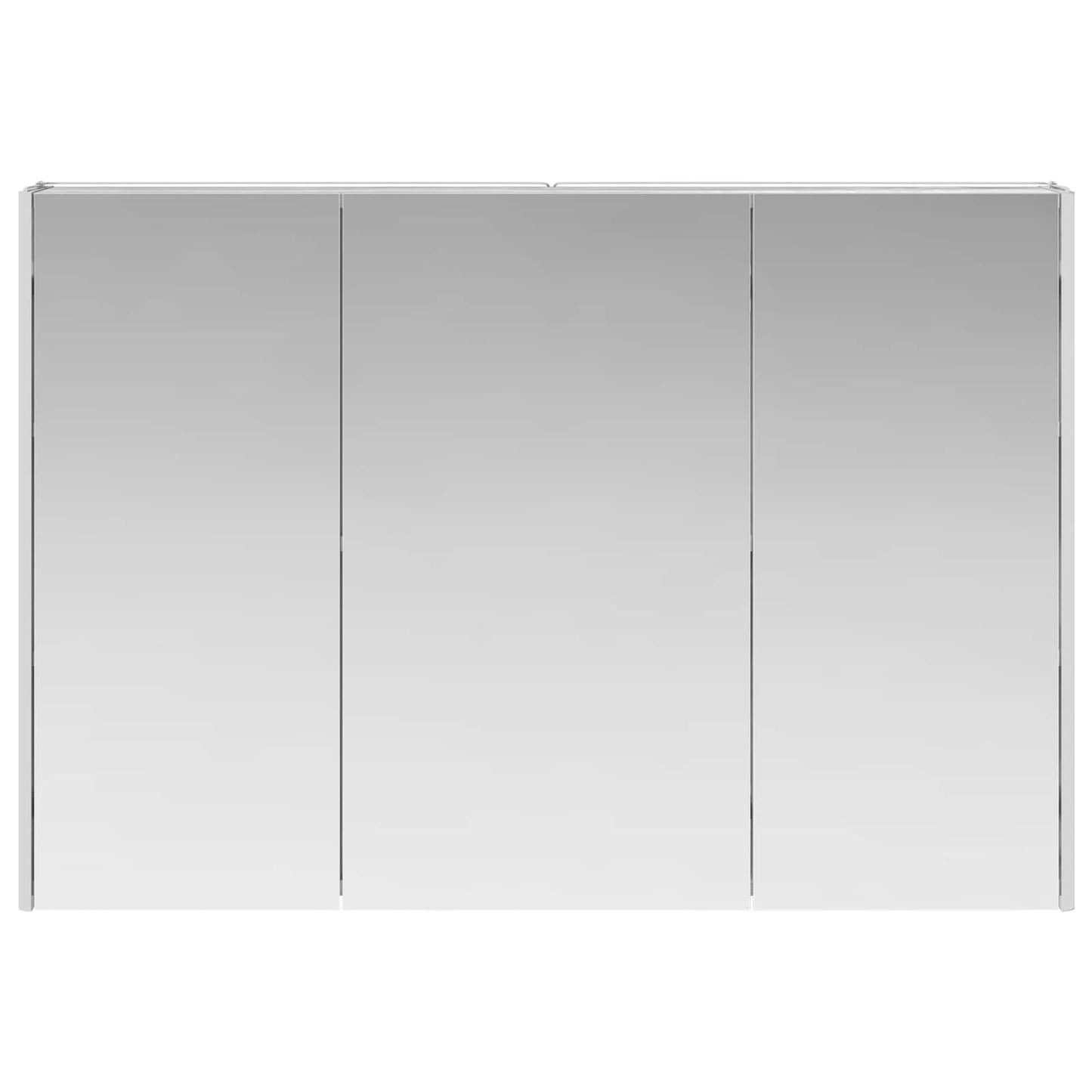 Bathroom Mirror Cabinet Grey Sonoma 103.5 x 15.5 x 70 cm