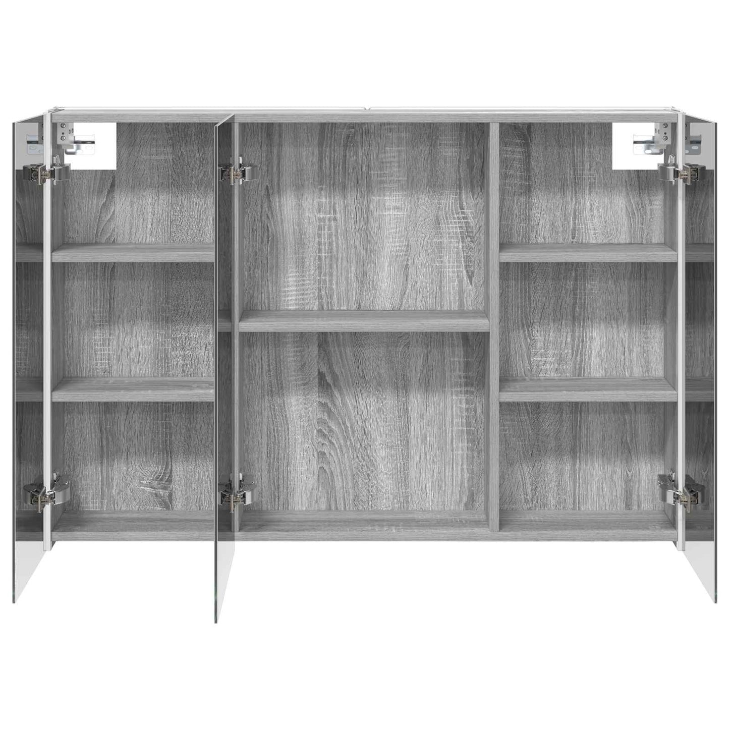 Bathroom Mirror Cabinet Grey Sonoma 103.5 x 15.5 x 70 cm