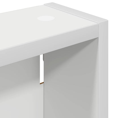 Bathroom Wall Cabinet White 20 x 10 x 50 cm Engineered wood