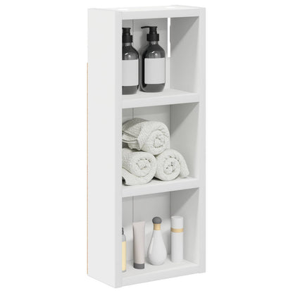 Bathroom Wall Cabinet White 20 x 10 x 50 cm Engineered wood