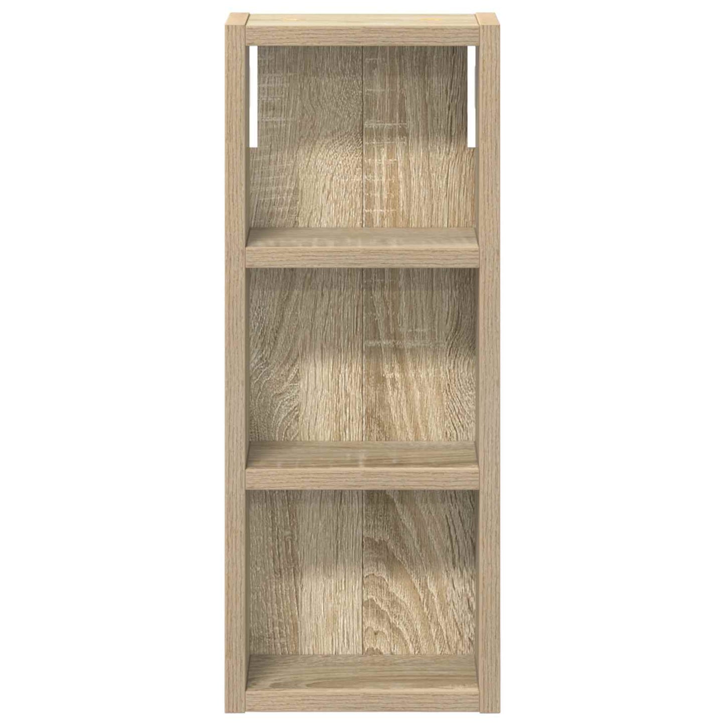 Bathroom Wall Cabinet with Shelf Sonoma Oak 20 x 10 x 50 cm