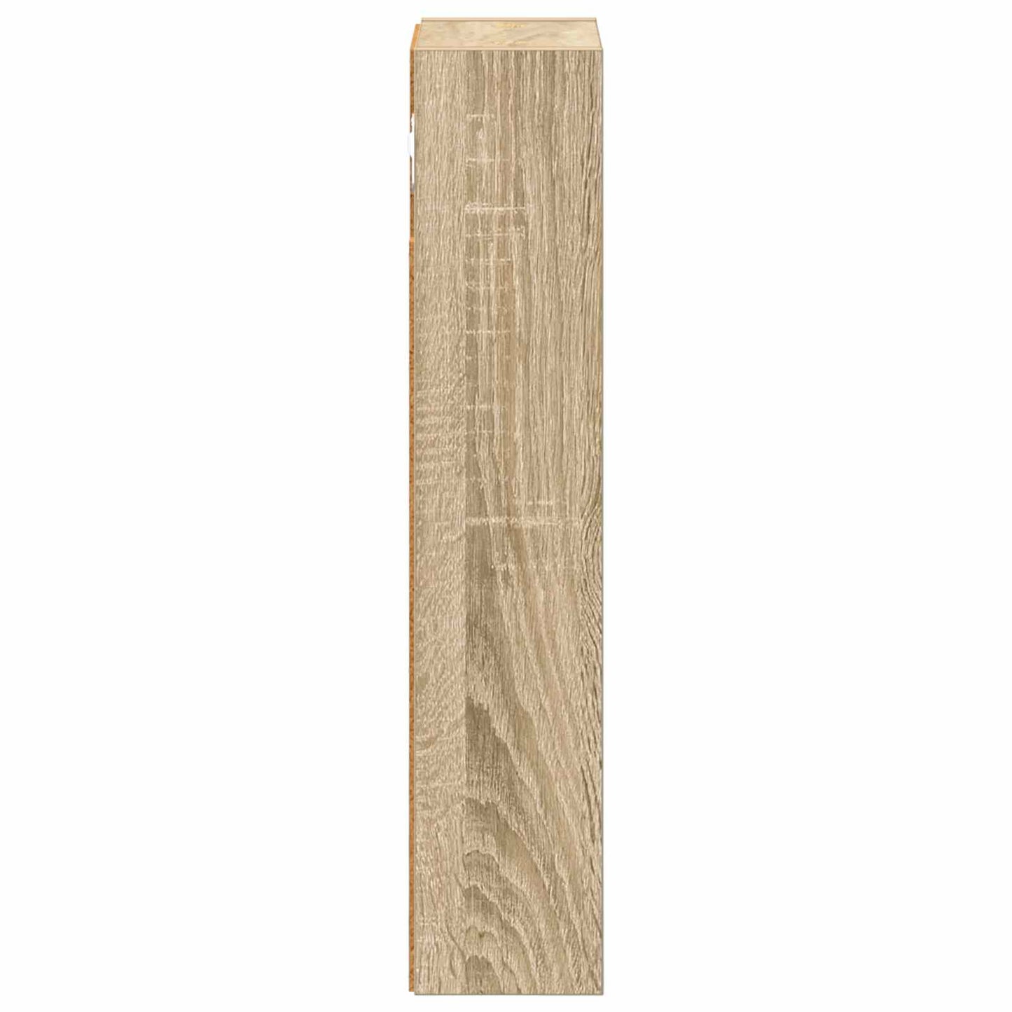 Bathroom Wall Cabinet with Shelf Sonoma Oak 20 x 10 x 50 cm