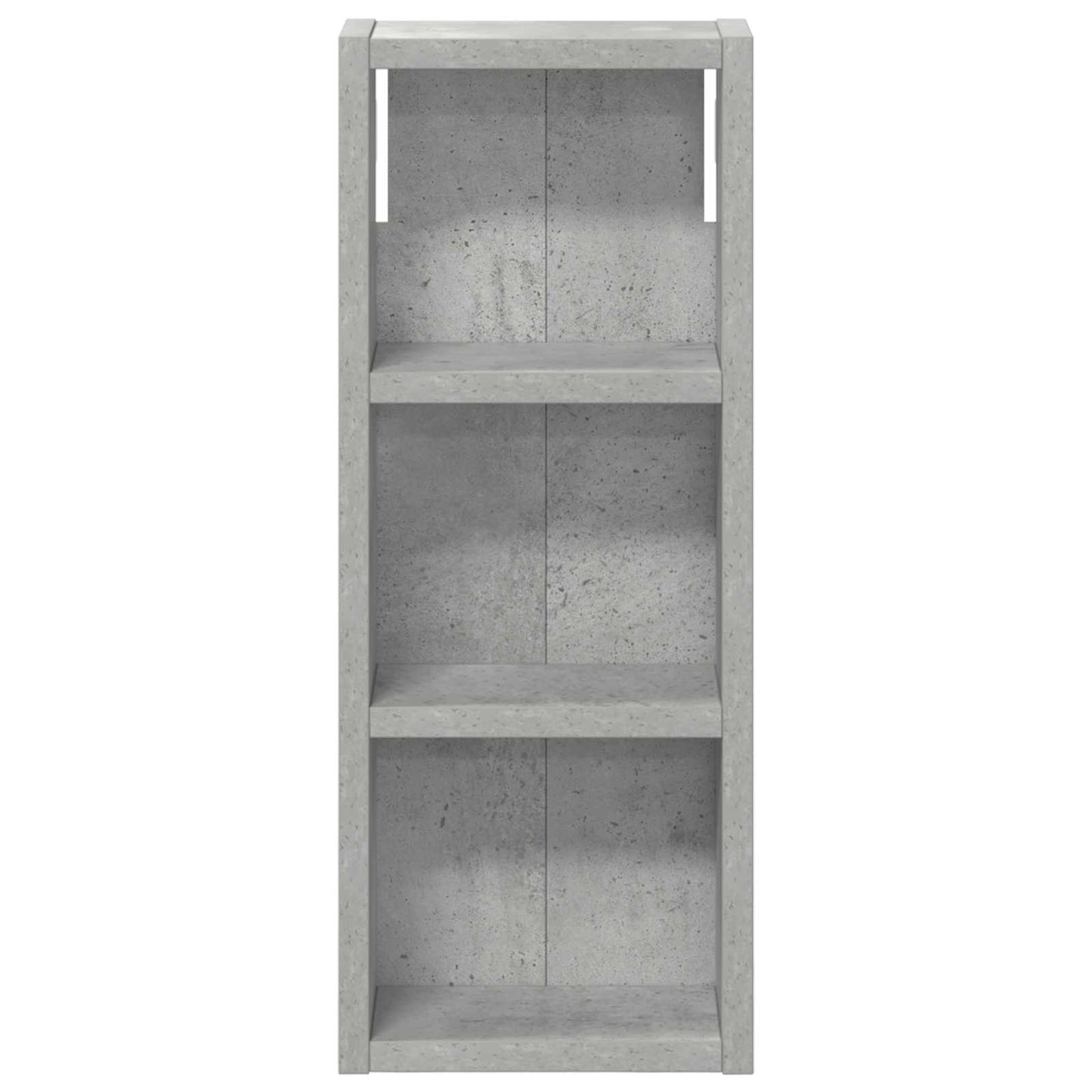 Bathroom Wall Cabinet with Shelf Concrete Grey 20 x 10 x 50 cm