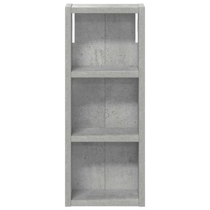 Bathroom Wall Cabinet with Shelf Concrete Grey 20 x 10 x 50 cm