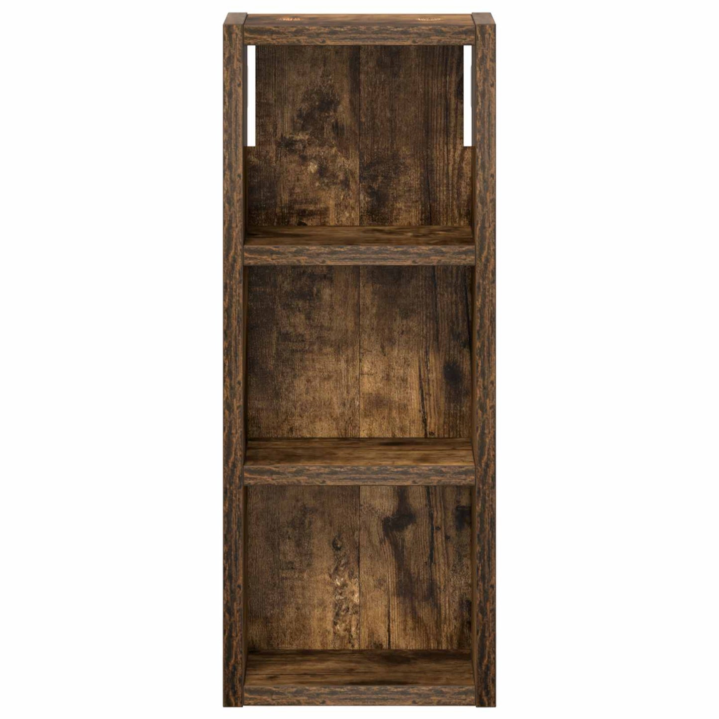 Bathroom Wall Cabinet with Shelf Smoked Oak 20 x 10 x 50 cm