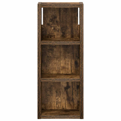 Bathroom Wall Cabinet with Shelf Smoked Oak 20 x 10 x 50 cm