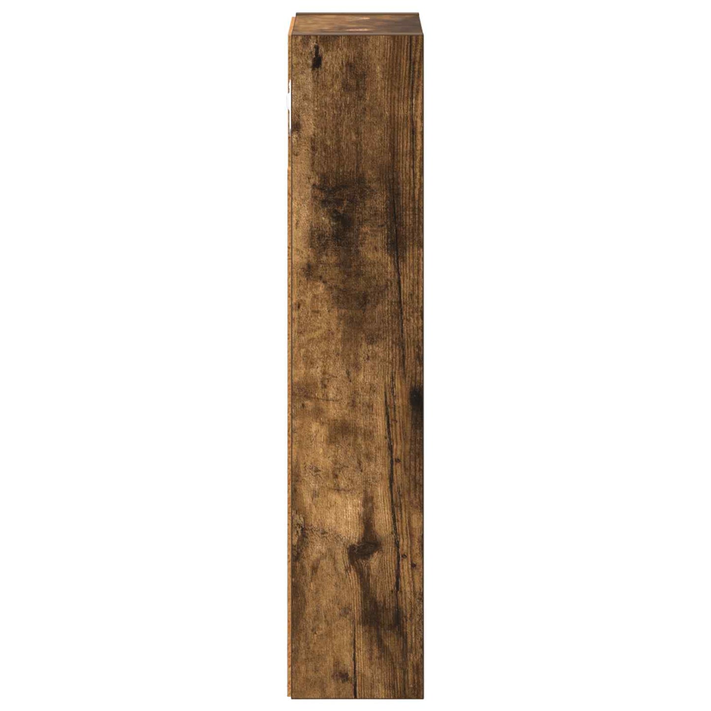 Bathroom Wall Cabinet with Shelf Smoked Oak 20 x 10 x 50 cm