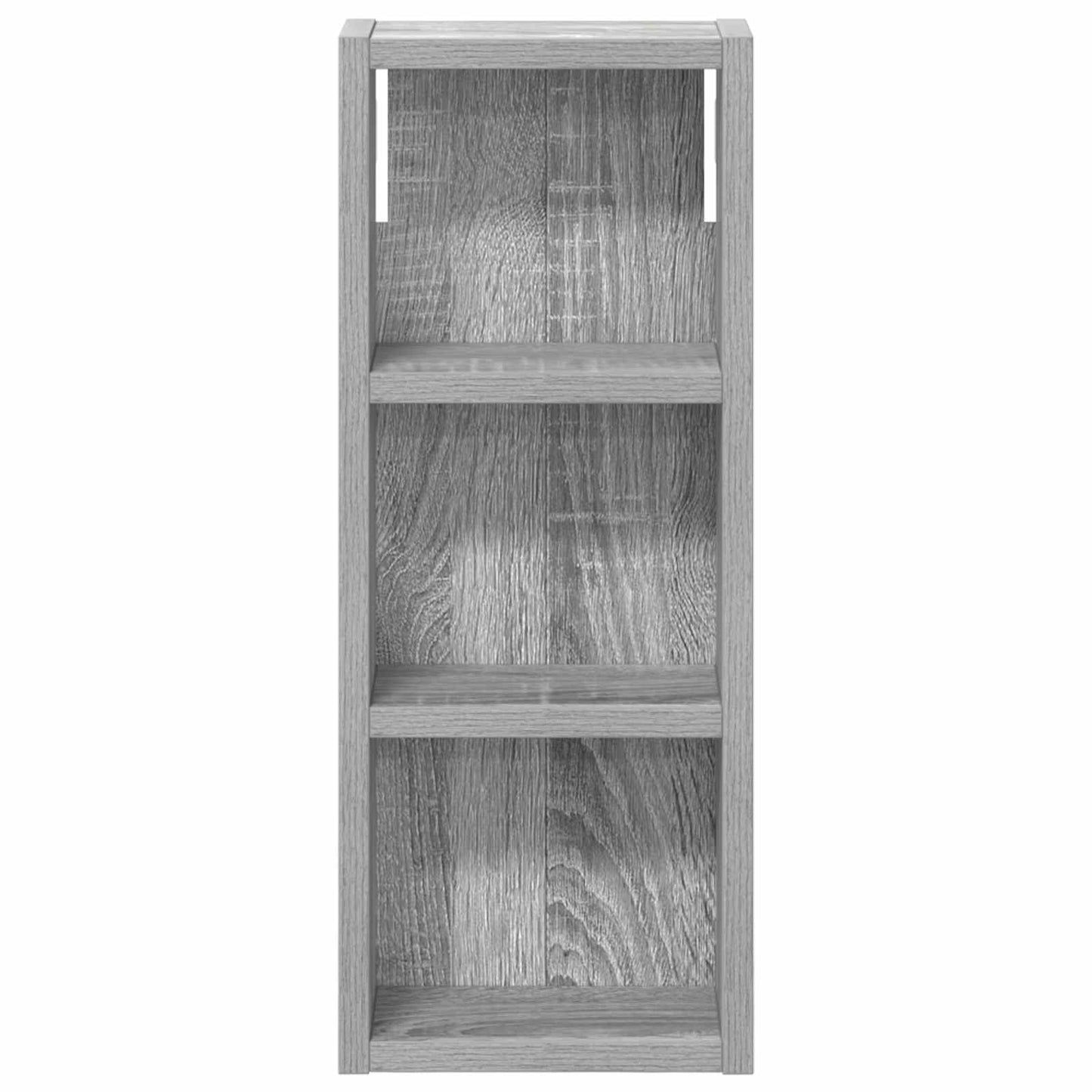 Bathroom Wall Cabinet with Shelf Grey Sonoma 20 x 10 x 50 cm