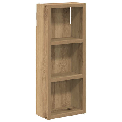 Bathroom Wall Cabinet with Shelf Artisian Oak 20 x 10 x 50 cm