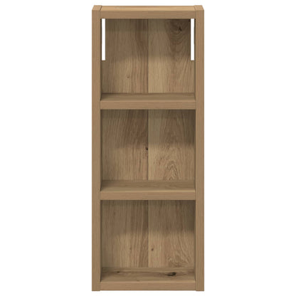 Bathroom Wall Cabinet with Shelf Artisian Oak 20 x 10 x 50 cm