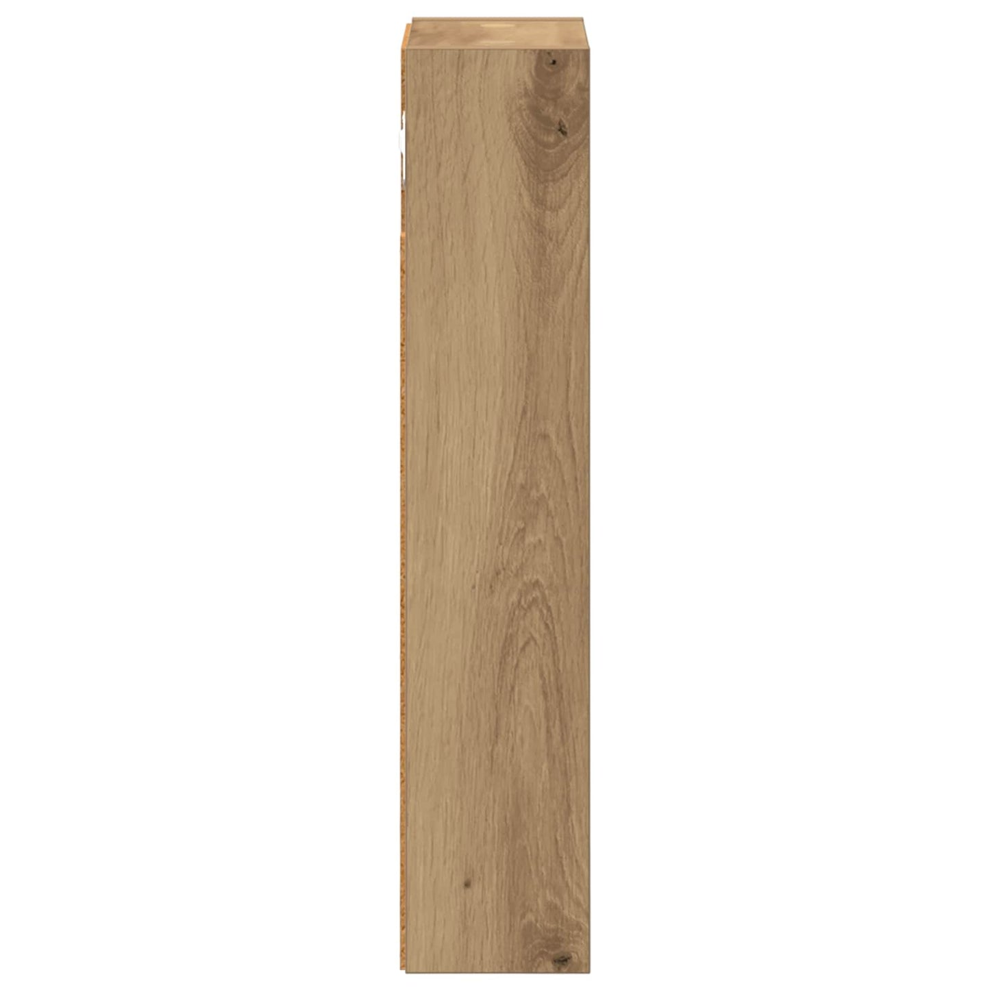 Bathroom Wall Cabinet with Shelf Artisian Oak 20 x 10 x 50 cm