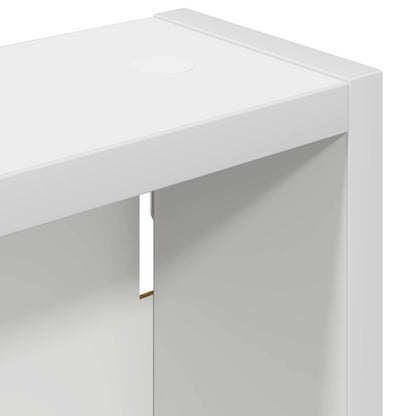 Bathroom Wall Cabinet White 20 x 10 x 60.5 cm Engineered wood