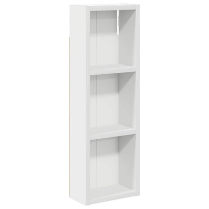 Bathroom Wall Cabinet White 20 x 10 x 60.5 cm Engineered wood