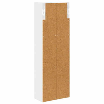 Bathroom Wall Cabinet White 20 x 10 x 60.5 cm Engineered wood