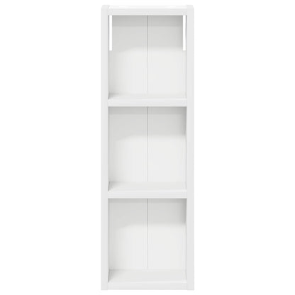 Bathroom Wall Cabinet White 20 x 10 x 60.5 cm Engineered wood