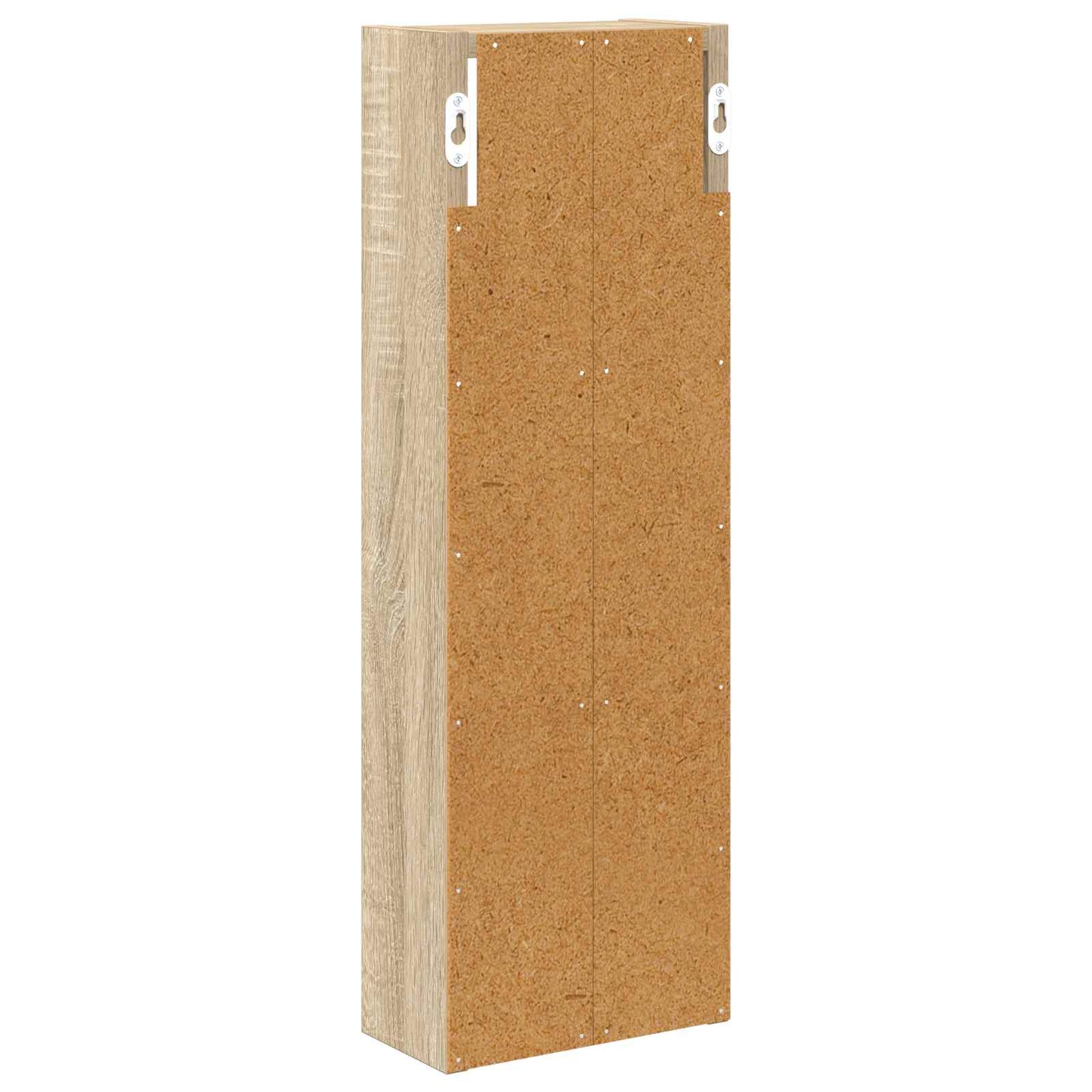 Bathroom Wall Cabinet with Shelf Sonoma Oak 20 x 10 x 60.5 cm