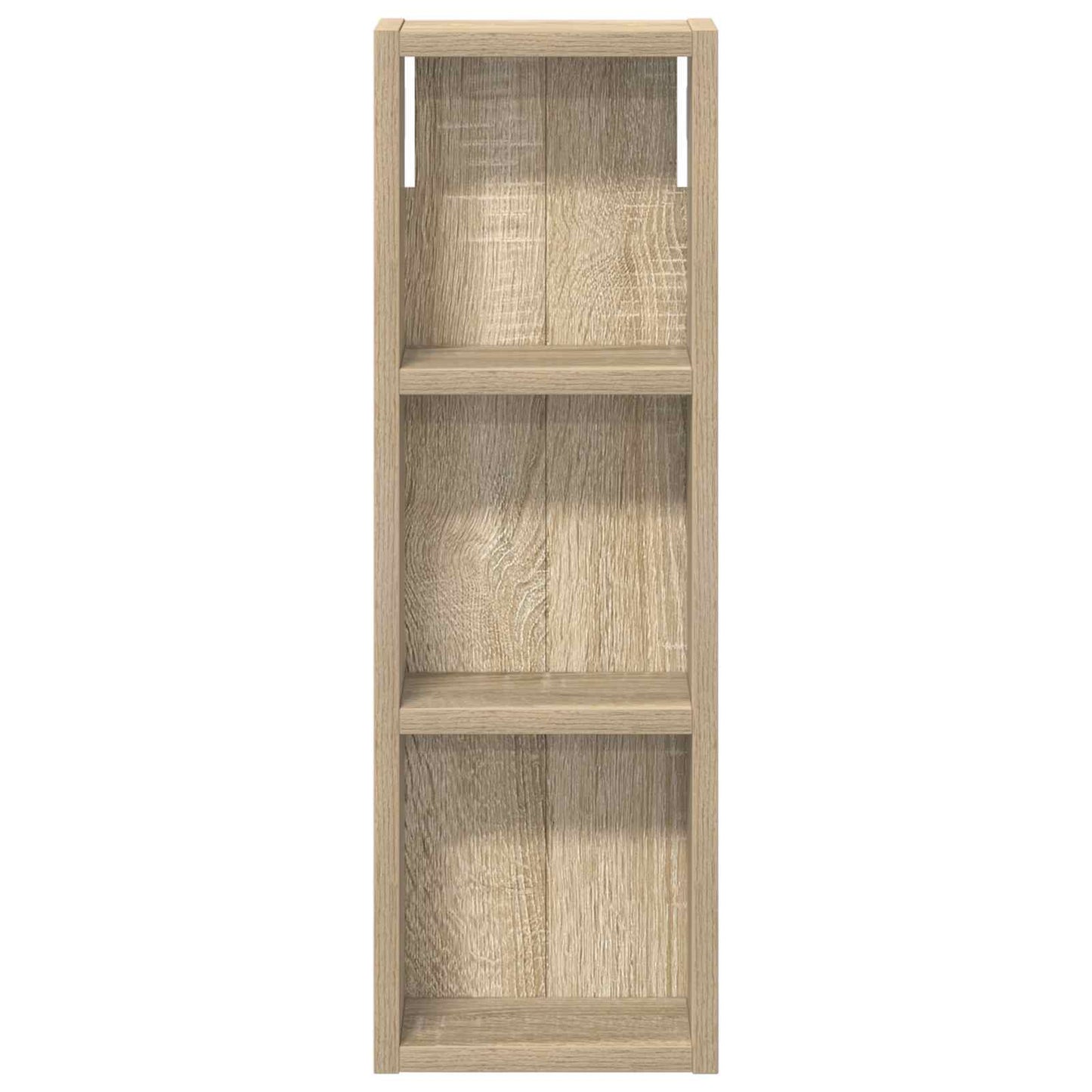 Bathroom Wall Cabinet with Shelf Sonoma Oak 20 x 10 x 60.5 cm