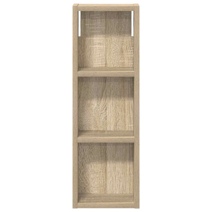 Bathroom Wall Cabinet with Shelf Sonoma Oak 20 x 10 x 60.5 cm