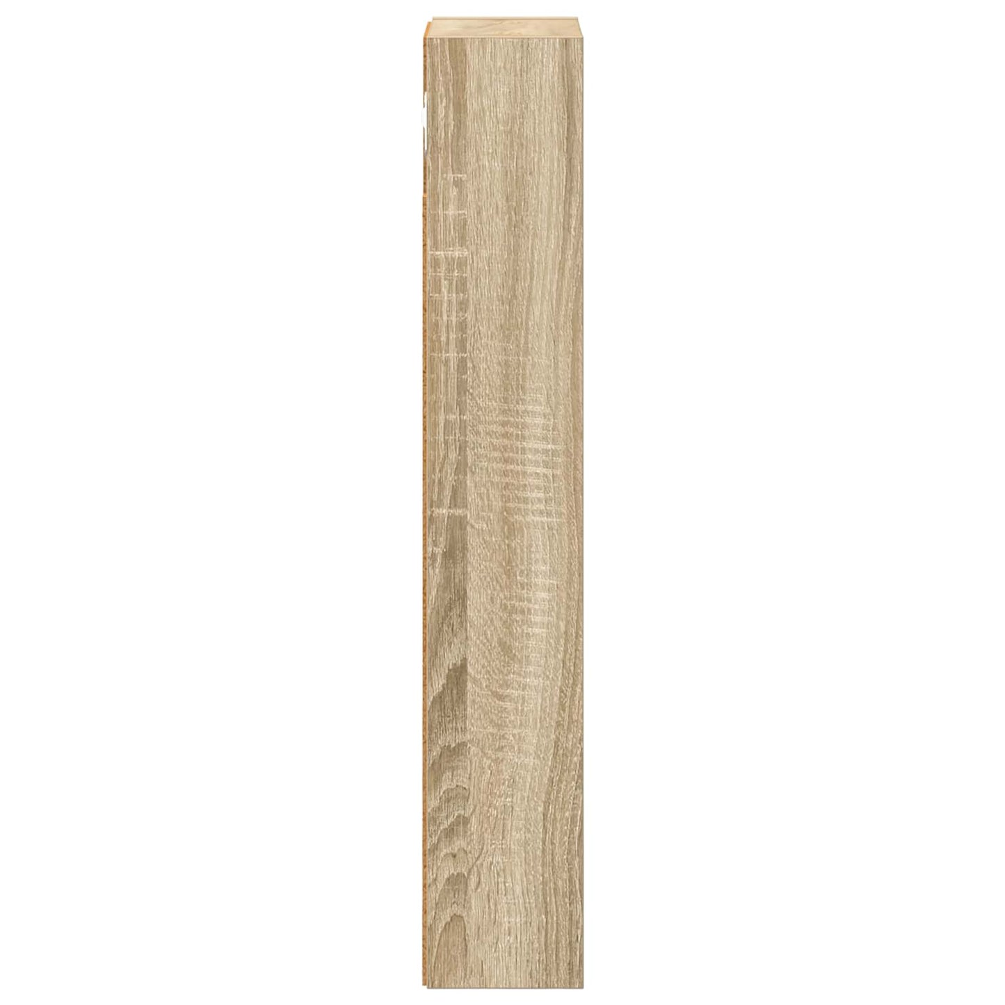 Bathroom Wall Cabinet with Shelf Sonoma Oak 20 x 10 x 60.5 cm