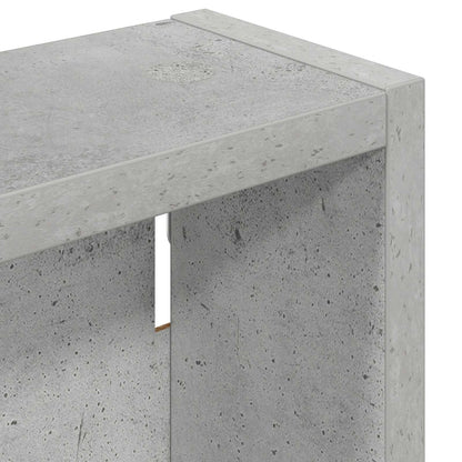 Bathroom Wall Cabinet Concrete Grey 20 x 10 x 60.5 cm