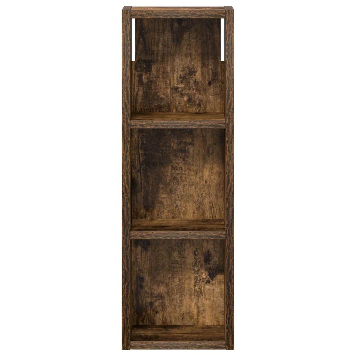 Bathroom Wall Cabinet with Shelf Smoked Oak 20 x 10 x 60.5 cm