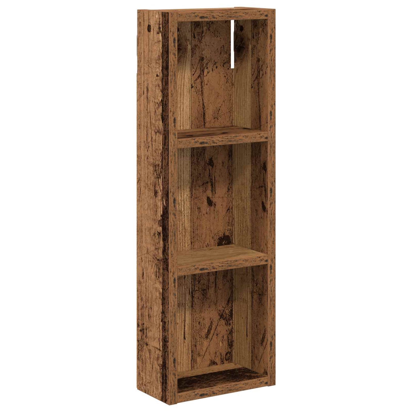 Bathroom Wall Cabinet with Shelf Old Wood 20 x 10 x 60.5 cm