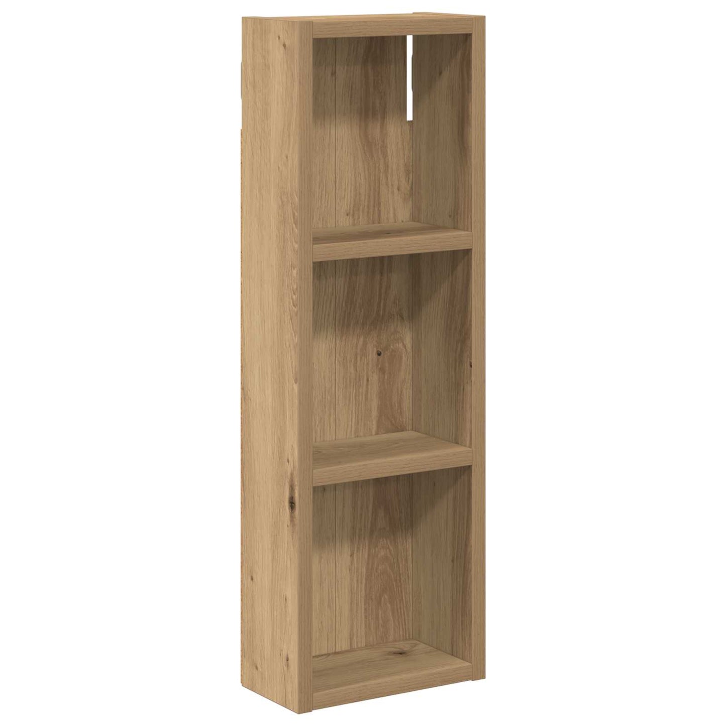 Bathroom Wall Cabinet with Shelf Artisian Oak 20 x 10 x 60.5 cm