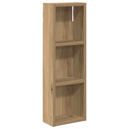 Bathroom Wall Cabinet with Shelf Artisian Oak 20 x 10 x 60.5 cm