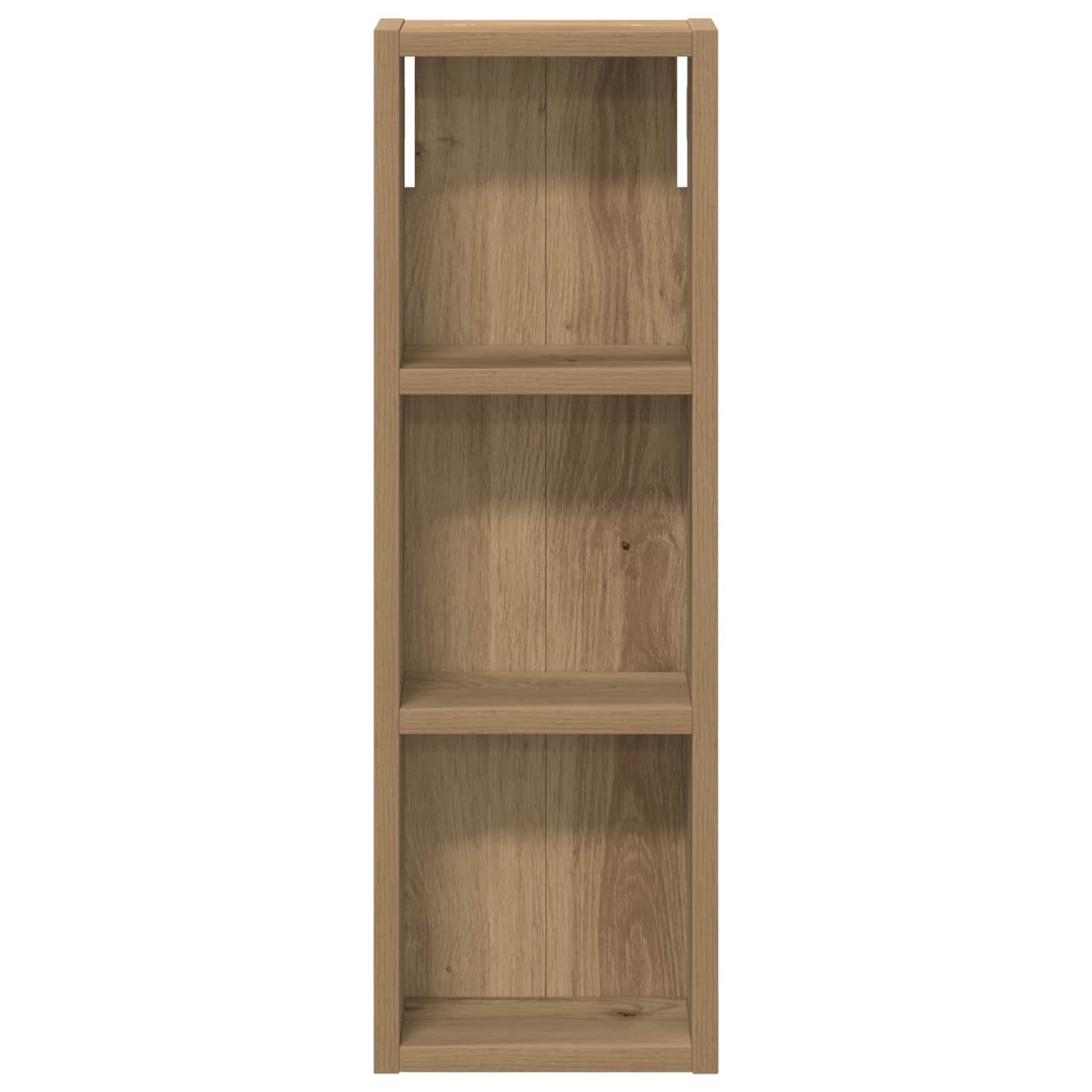 Bathroom Wall Cabinet with Shelf Artisian Oak 20 x 10 x 60.5 cm