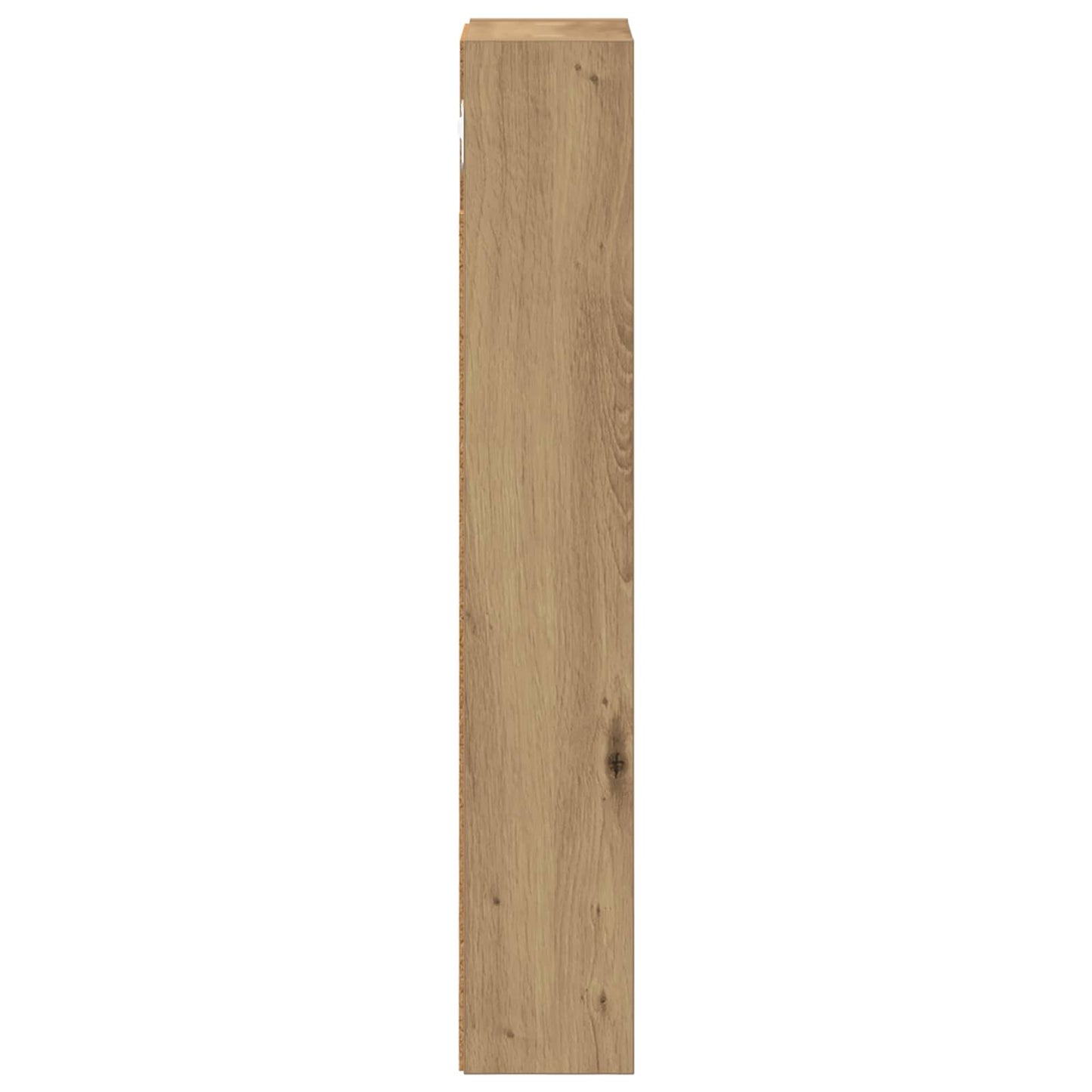 Bathroom Wall Cabinet with Shelf Artisian Oak 20 x 10 x 60.5 cm