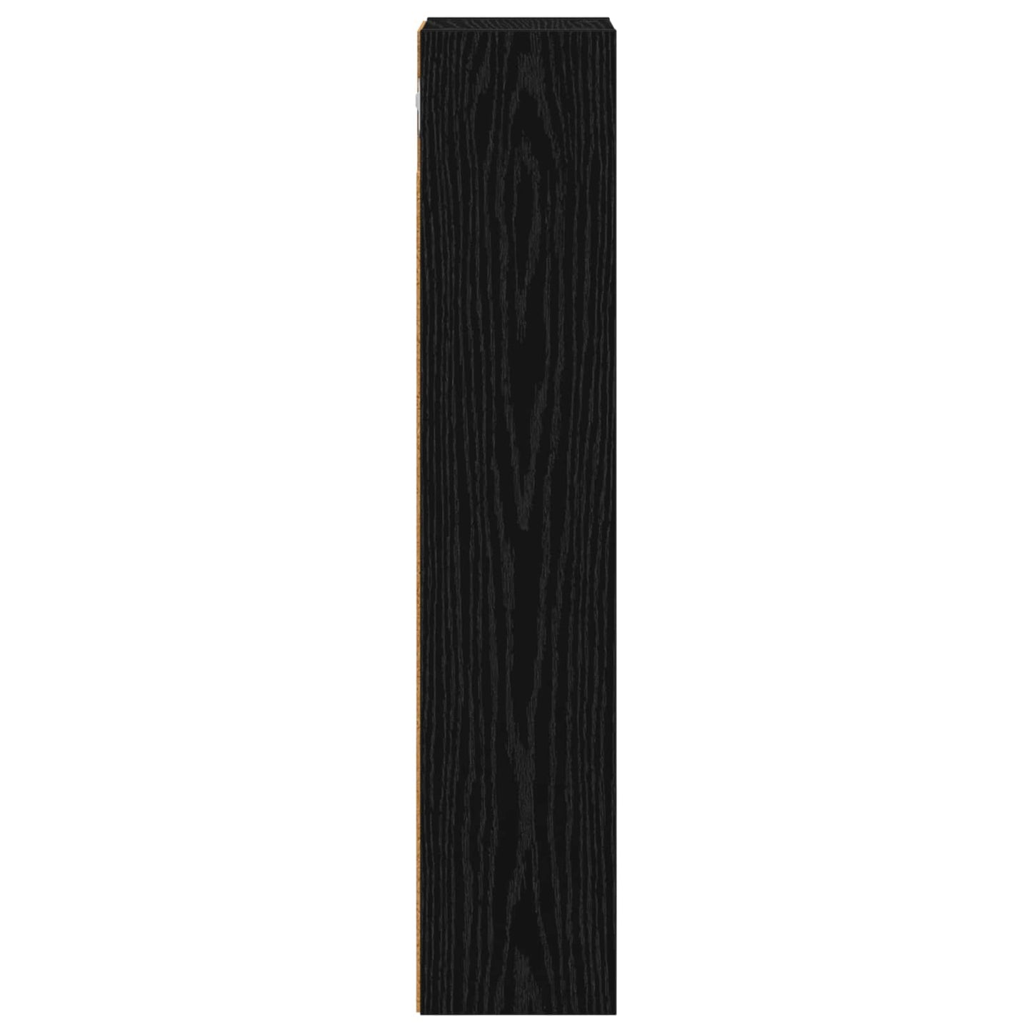 Bathroom Wall Cabinet Black Oak 20 x 14 x 70 cm Engineered wood